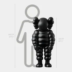 Statues & Sculptures Figurative|Floor Standing-Lucify Bounce 135cm Black Resin Indoor Sculpture