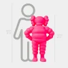 Statues & Sculptures Figurative|Floor Standing-Lucify Bounce 130cm Pink Resin Indoor Sculpture