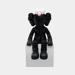 Statues & Sculptures Figurative|Floor Standing-Lucify Fuzz 70cm Black Resin Indoor Sculpture