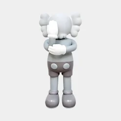 Statues & Sculptures Figurative|Floor Standing-Lucify Motion 70cm Grey Resin Indoor Sculpture v3