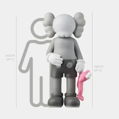 Statues & Sculptures Giant|Floor Standing-Lucify Playtime 168cm Grey Resin Indoor Sculpture