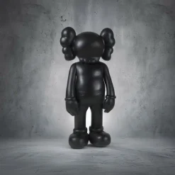 Statues & Sculptures Giant|Figurative-Lucify Seek 170cm Cosmic Black Resin Indoor Sculpture