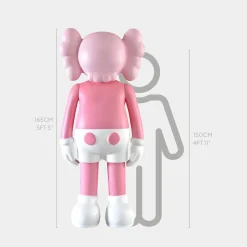 Statues & Sculptures Giant|Figurative-Lucify Seek 170cm Pink Resin Indoor Sculpture