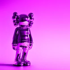 Statues & Sculptures Figurative|Floor Standing-Lucify Seek 135cm Purple Resin Indoor Sculpture