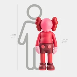 Statues & Sculptures Figurative|Floor Standing-Lucify Seek 130cm Red Resin Indoor Sculpture