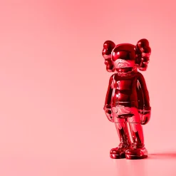 Statues & Sculptures Figurative|Floor Standing-Lucify Seek 135cm Red Resin Indoor Sculpture