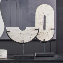 Statues & Sculptures Table Top|Abstract-Lunar Collection Stone Indoor Sculptures