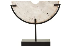 Statues & Sculptures Table Top|Abstract-Lunar Fragment 33cm Stone Indoor Sculpture