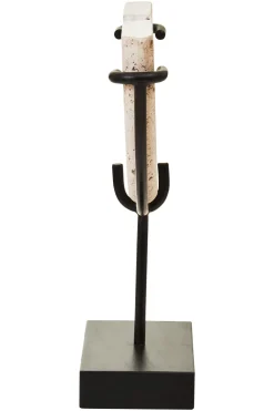 Statues & Sculptures Table Top|Abstract-Lunar Fragment 33cm Stone Indoor Sculpture