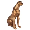 Statues & Sculptures Floor Standing|Animals-Majestic Panther 78cm Bronze Resin Indoor Sculpture