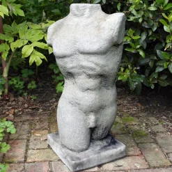 Statues & Sculptures Modern-Male Torso Modern Stone Garden Ornament