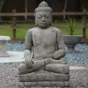 Statues & Sculptures Buddha-Mega Buddha Stone Garden Statue