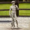 Statues & Sculptures Roman-Michelangelo David 120cm Stone Garden Statue