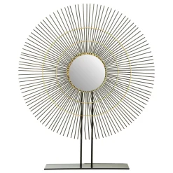 Statues & Sculptures Table Top|Abstract-Miranique 75cm Metal Indoor Sculpture