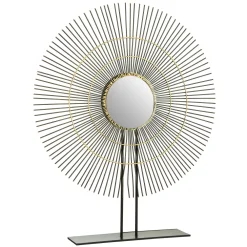 Statues & Sculptures Table Top|Abstract-Miranique 75cm Metal Indoor Sculpture