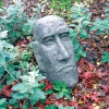 Statues & Sculptures Easter Island Heads-Moai Easter Island Head 39cm Stone Garden Ornament