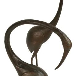 Statues & Sculptures Cranes-Modern Cranes Bronze Metal Garden Ornaments