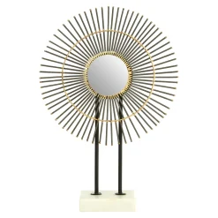 Statues & Sculptures Table Top|Abstract-Moonburst 51cm Metal Indoor Sculpture