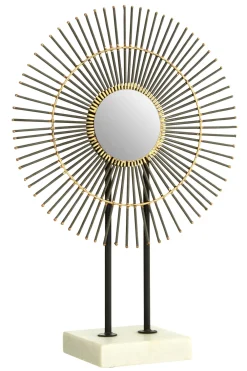 Statues & Sculptures Table Top|Abstract-Moonburst 51cm Metal Indoor Sculpture