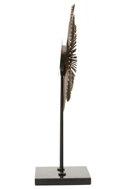 Statues & Sculptures Table Top|Abstract-Moonburst 49cm Metal Indoor Sculpture