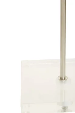 Statues & Sculptures Table Top|Abstract-Mystical Agate 30cm White & Silver Stone Indoor Sculpture