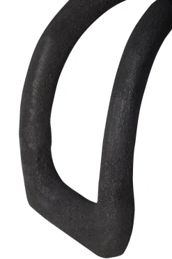 Statues & Sculptures Table Top|Abstract-Nightfall 21cm Black Metal Indoor Sculpture