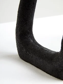 Statues & Sculptures Table Top|Abstract-Nightfall 21cm Black Metal Indoor Sculpture