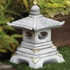Statues & Sculptures Pagodas-One Tier Japanese Pagoda Stone Garden Ornament