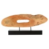 Statues & Sculptures Table Top|Abstract-Oval Essence 32cm Wood Indoor Sculpture