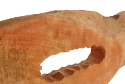 Statues & Sculptures Table Top|Abstract-Oval Essence 32cm Wood Indoor Sculpture