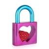 Statues & Sculptures Table Top|Contemporary-Passion Padlock 38cm Pink Resin Indoor Sculpture