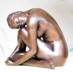 Statues & Sculptures Figurative|Table Top-Pause In The Dance Figurine Bronze Indoor Sculpture