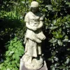 Statues & Sculptures Children-Peasant Girl 71cm Stone Garden Statue