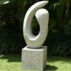 Statues & Sculptures Contemporary-Perplexity Contemporary Stone Garden Sculpture