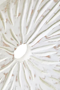 Statues & Sculptures Table Top|Abstract-Polar Perfection 43cm White Wood Indoor Sculpture