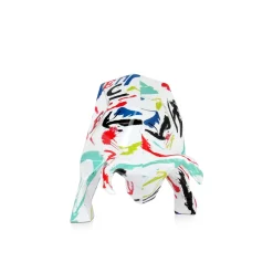 Statues & Sculptures Table Top|Low Poly-Polygon Bull 25cm Abstract Resin Indoor Sculpture