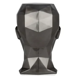 Statues & Sculptures Low Poly|Contemporary-Polygon Female Head 55cm Anthracite Side Table Sculpture