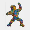 Statues & Sculptures Table Top|Floor Standing-Polygon Gorilla 50cm Pop Art Resin Indoor Sculpture