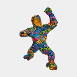 Statues & Sculptures Table Top|Floor Standing-Polygon Gorilla 50cm Pop Art Resin Indoor Sculpture