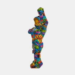 Statues & Sculptures Table Top|Floor Standing-Polygon Gorilla 50cm Pop Art Resin Indoor Sculpture
