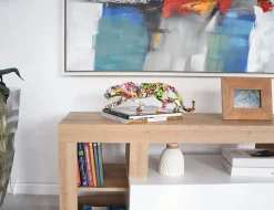 Statues & Sculptures Table Top|Graffiti-Polygon Panther 14cm Street Art Resin Indoor Sculpture