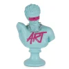 Statues & Sculptures Figurative|Table Top-Pop Art Titan 35cm Blu Blue Resin Indoor Sculpture