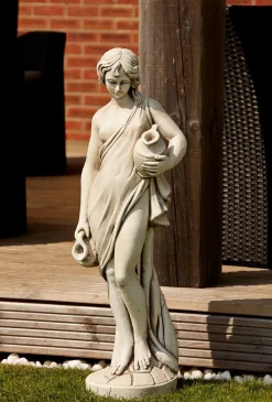 Statues & Sculptures Greek-Purity Maiden Stone Garden Statue