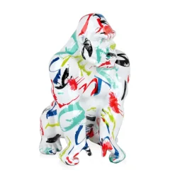 Statues & Sculptures Table Top|Animals-Regal Orangutan 38cm Abstract Resin Indoor Sculpture