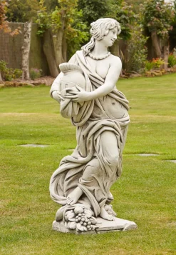 Statues & Sculptures Roman-Roman Goddess Gladiator Stone Garden Statue