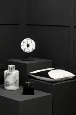 Statues & Sculptures Table Top|Abstract-Sacred Circle 34cm White Marble Indoor Sculpture