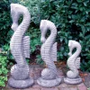 Statues & Sculptures Sealife-Seahorses Set Stone Garden Ornaments