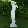 Statues & Sculptures Greek-Shy Maiden 155cm Marble Resin Garden Statue