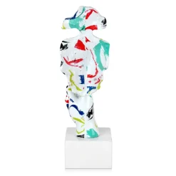 Statues & Sculptures Figurative|Table Top-Silent Warrior 48cm Abstract Resin Indoor Sculpture