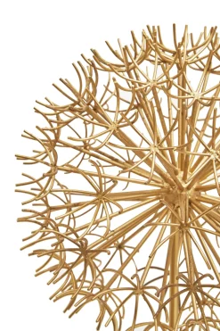 Statues & Sculptures Table Top|Abstract-Skyflare 57cm Gold Metal Indoor Sculpture